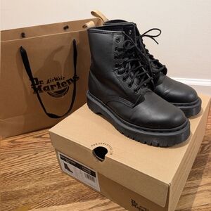 Dr. Martens Black Vegan Boots